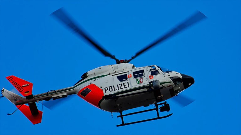 Hubschrauber, Polizei — © Bild: pixabay