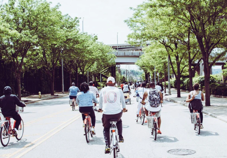Rad Radfahrer Stadt Mobilitätswende