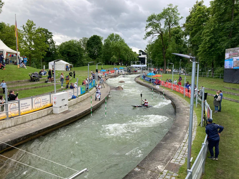 Eiskanal, 2024, Weltcup, Kajak — © Bild: Radio Augsburg