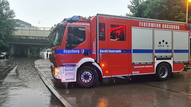  — © Bild: Berufsfeuerwehr Augsburg