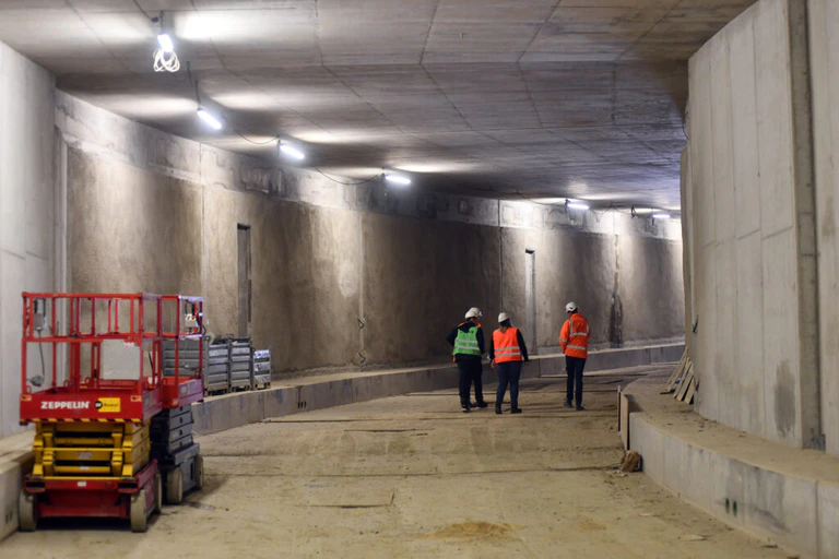 Tunnel Hauptbahnhof (Foto swa, Thomas Hosemann)