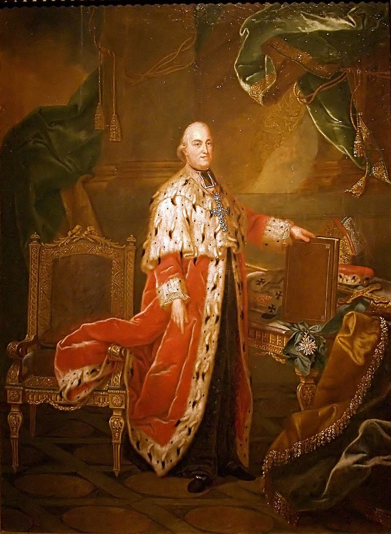 — © Ölgemälde von Heinrich Foelix: Kurfürst Clemens Wenzeslaus von Sachsen