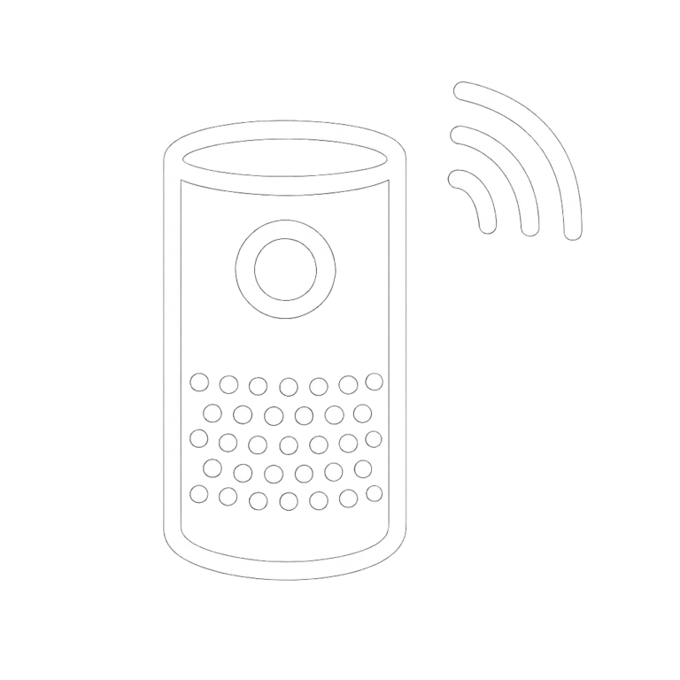 Smart-Speaker Piktogramm