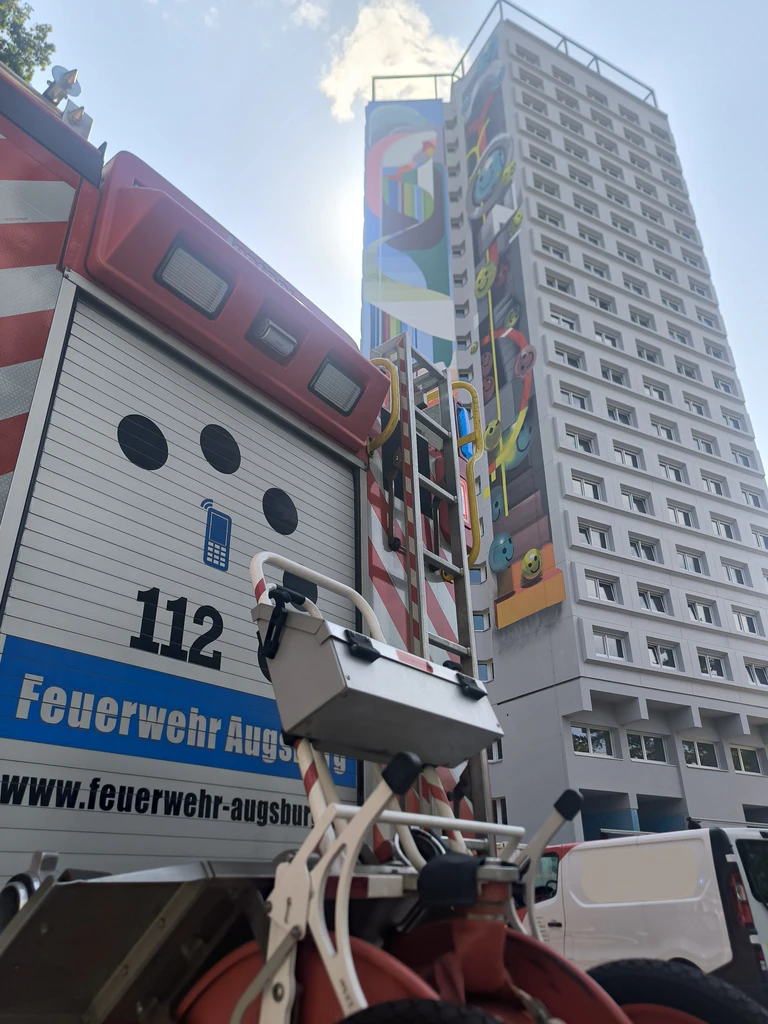 — © Foto: Berufsfeuerwehr Augsburg